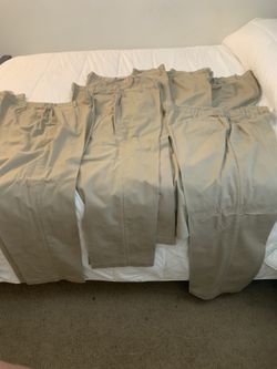 Khaki Uniform Pants 7 Pairs (REDKAP)