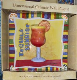 Dimensional Ceramic Wall Plaque