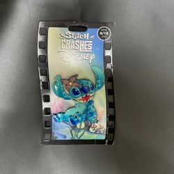 Little Mermaid Stitch Jumbo Pin 