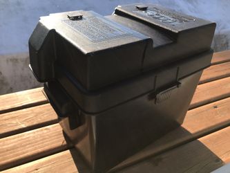 Battery Box Holder Car Motor Volt Electric Storage