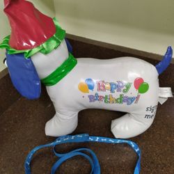 Happy Bday Sign Me Dog