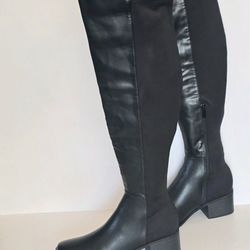 Bamboo Chunky Style Over Knee Boots 8.5 
