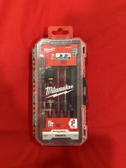 Milwaukee Hammer Drill Concrete Screw Kit