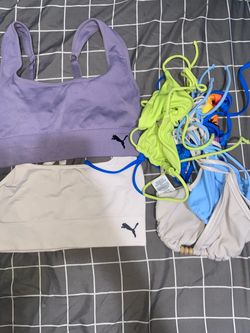 Puma Sports Bras Bundle with Bikini Tops