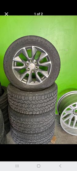 Rims rines 20s on tires 33s  wheels and tires open trades