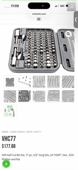 VHC77 Torx bit set