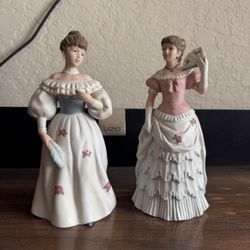 Vintage Lady Set Of 2 Decor
