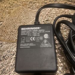 Power Plug  Behringer  Mixer  Model VAWPUL