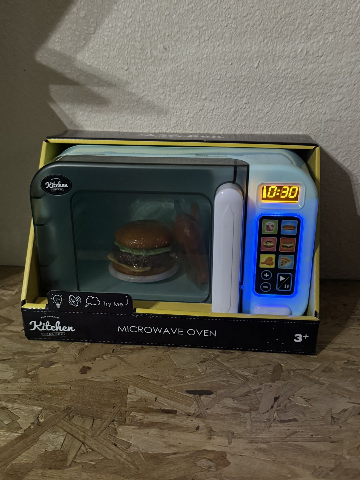 Play And Learn Kitchen Microwave Oven