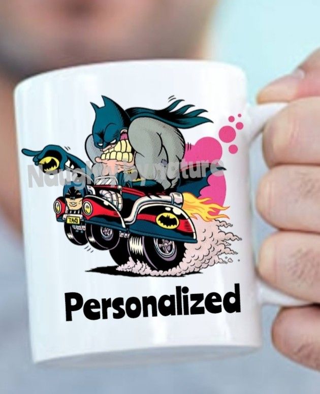 Fink Bat Man Cup Mug