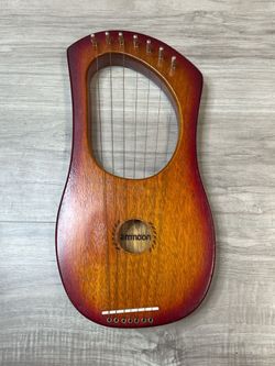 ammoon 7-String Lyre Harp Musical Instrument (PO1025586)
