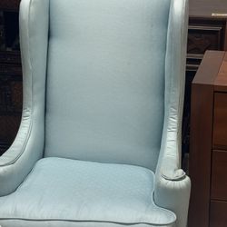 Vintage Wing Back Accent Chair 