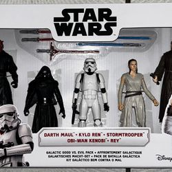 STAR WARS 6” Galactic Good Vs. Evil Pack