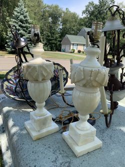Alabaster Table Lamps