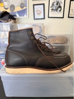 Red Wing 8849 Moc size 8.5 Black Prairie