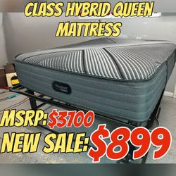 NEW BEAUTYREST BLACK LX-CLASS QUEEN HYBRID MATTRESS