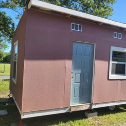 Trailer Barbershop Salon 