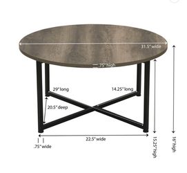 Round coffee table (used)