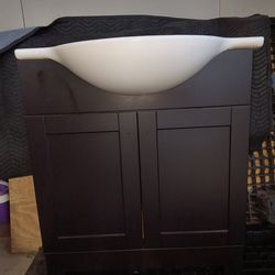 Bathroom Vanity and Sink