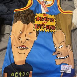 Beavis And Butthead Jersey Brand New (LARGE)