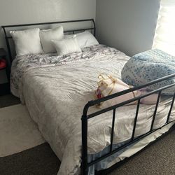 Full Size Bed Plus Twin Trundle