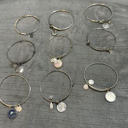 9 ALEX AND ANI BANGLES/BRACELETS For $20