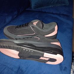 Air Jordans 2/3 Black Rust Pink  Size 15(Send Best Offer)