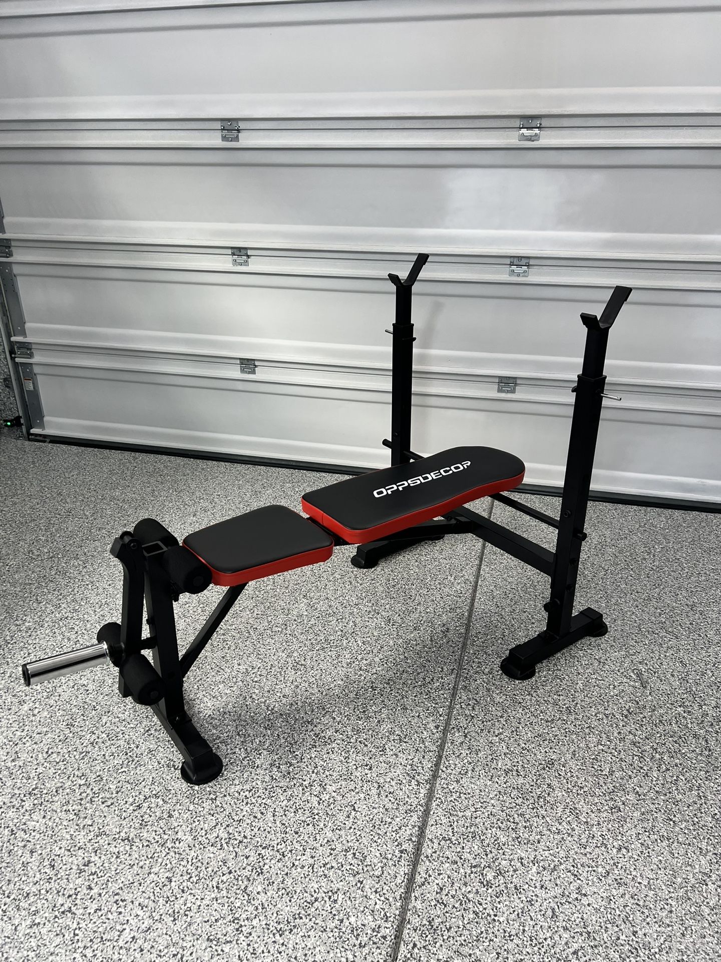 Incline, Flat, Decline Bench With Leg Extension (like New)