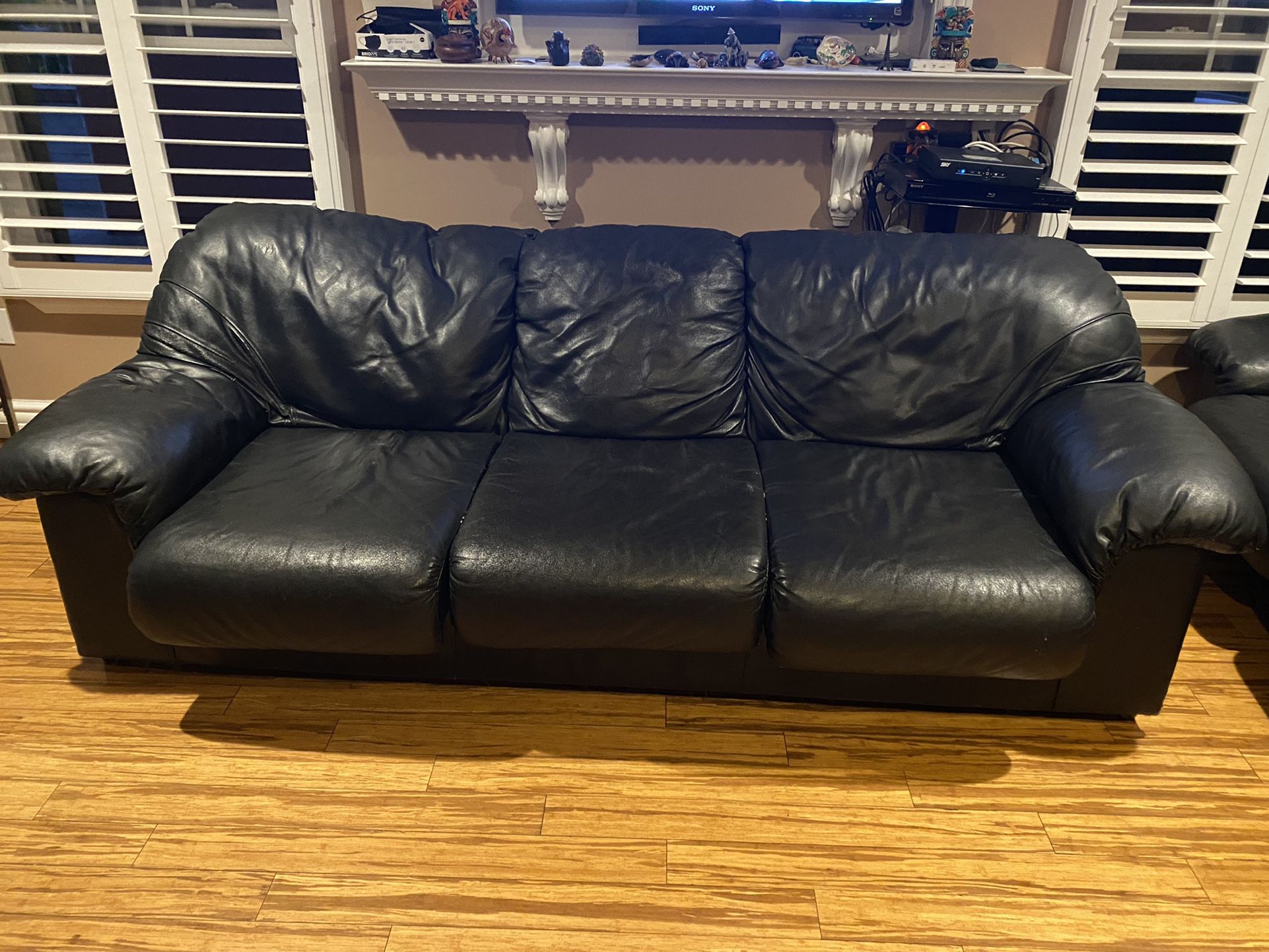 Couch For Sell (Real Leather)