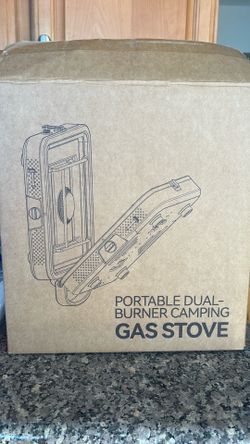Portable Dual-Burner Camping Stove