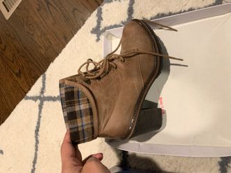 Brown women’s booties
