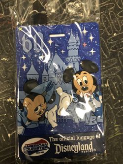 Disney bag tag