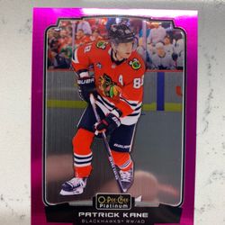 Patrick Kane 22-23 OPC Platinum Matte Pink Chicago Blackhawks Hockey