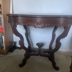 Antique  Solid Wood Wine Table/side Table/ Entry Table