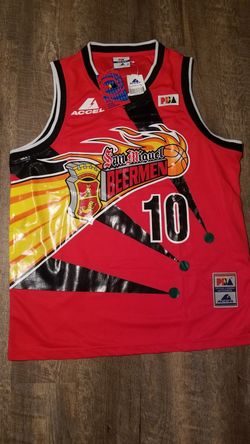 2005 PBA Accel San Miguel Beermen Danny Ildefonso 2005 Jersey manny pacquio