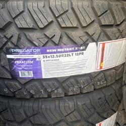 35x12.50r22 12PY  TIRE PREDATOR AT