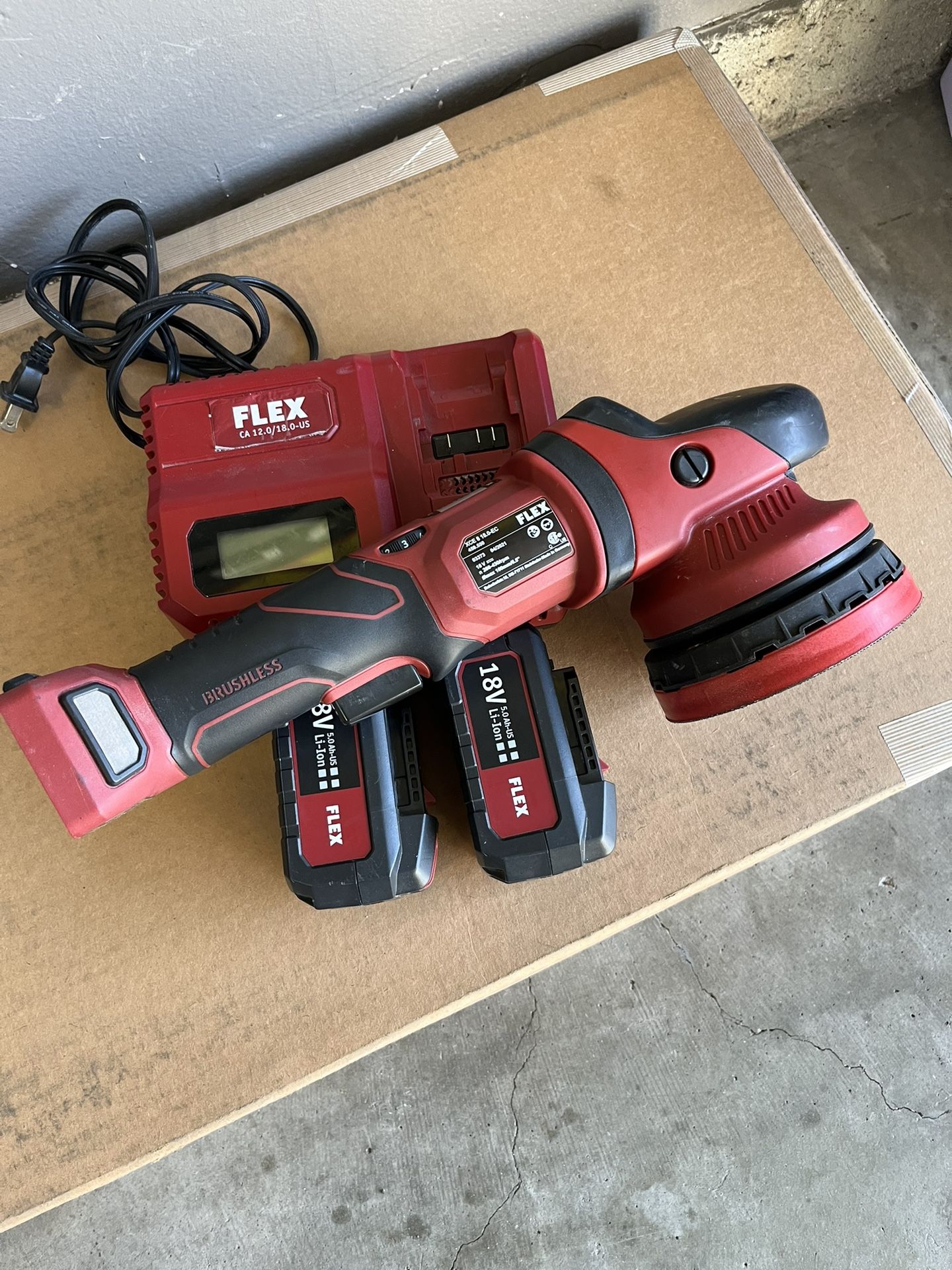 Flex XCE 8 18v DA Polisher