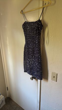Small/medium Windsor Navy Sequin Dress 
