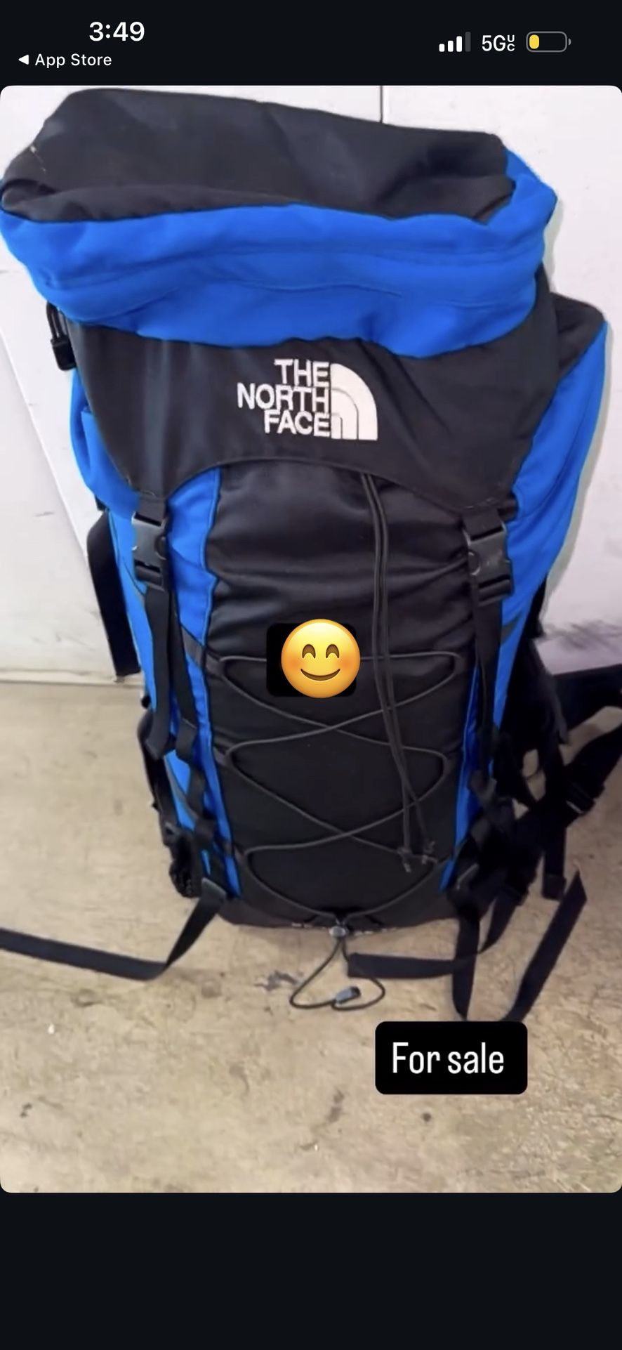 “The North Face” Climbing Backpack 