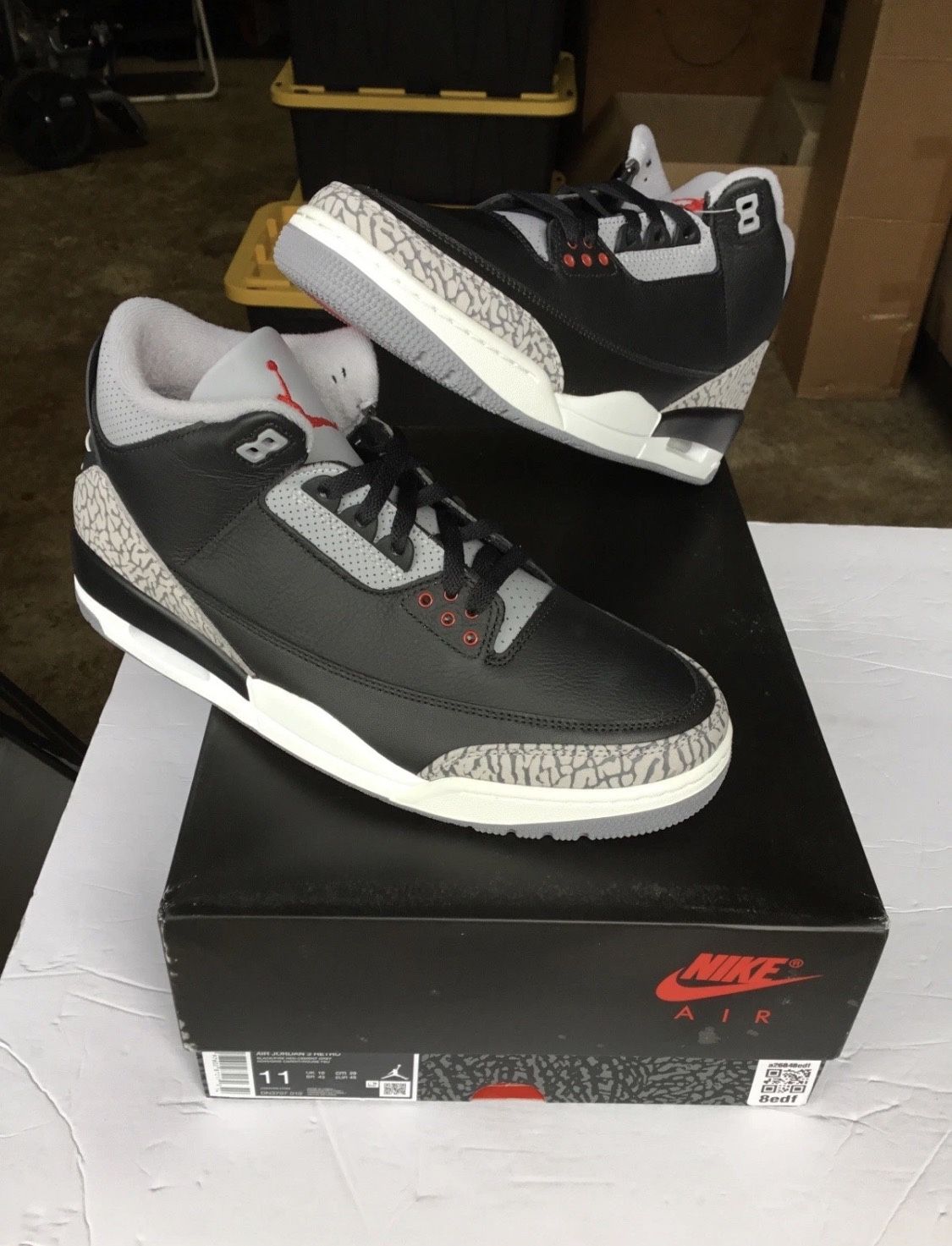 Jordan Cement 3 BRAND NEW