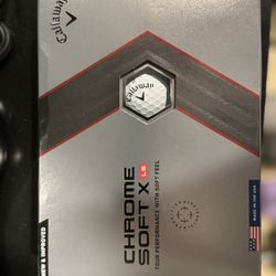 Brand new Callaway chrome Soft X LS Golf Balls