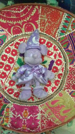 Purple Mickey Plush