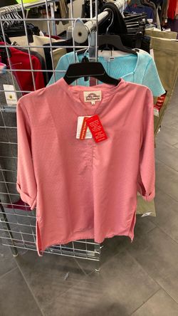 Sabhyata Pink Button-Up Tunic Top