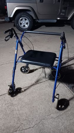 Extra Wide Walker with Seat