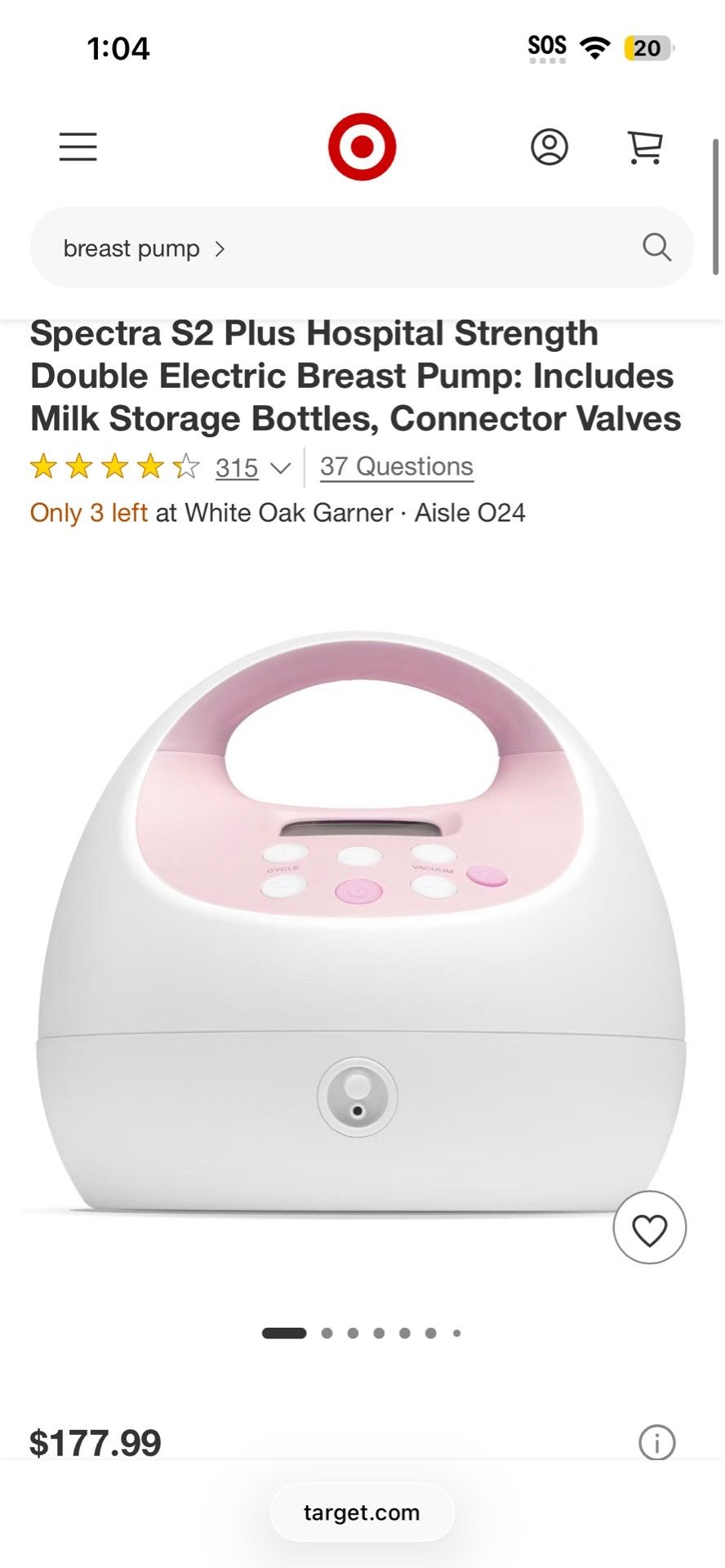 Spectra S2 Plus Breast Pump
