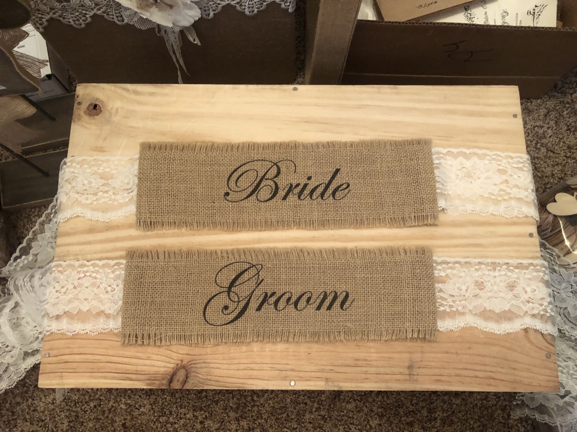 Rustic Mountain Wedding Decor