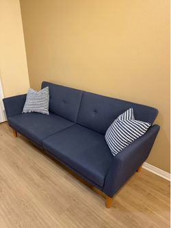 Dark Blue sofa ( bed)