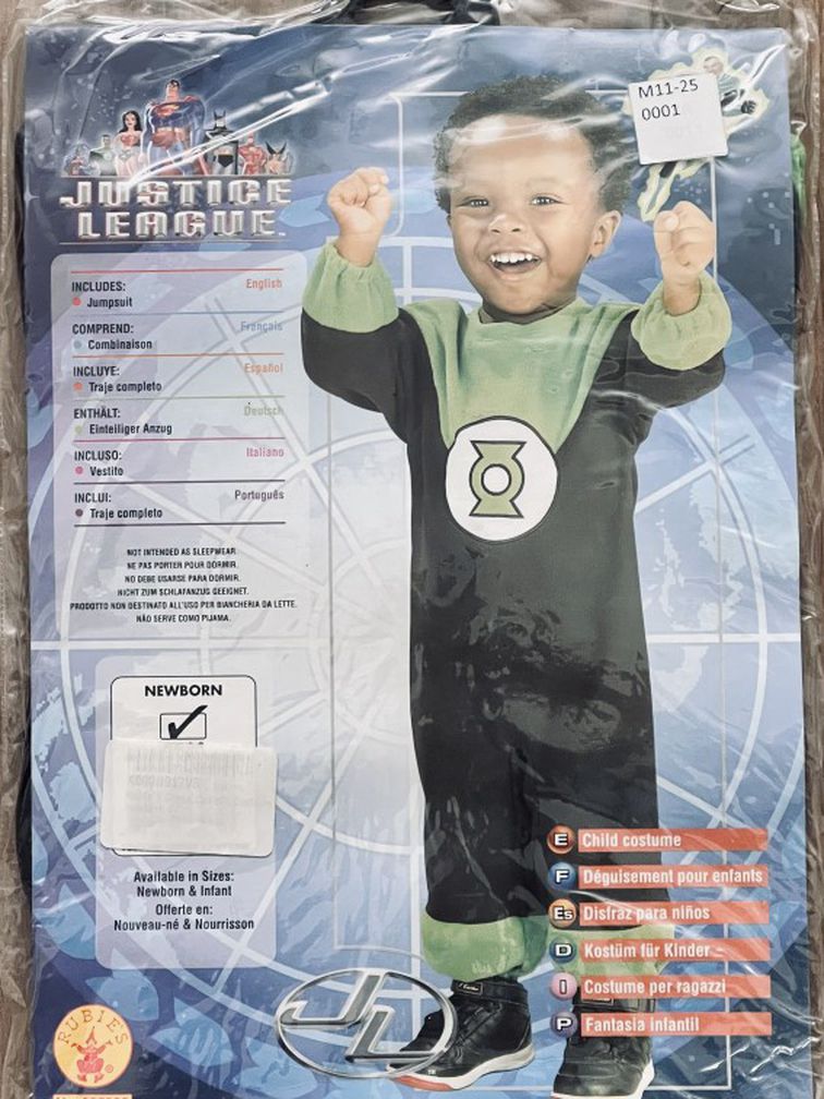 Newborn Green Lantern Costume