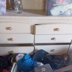 Dresser And Mirror