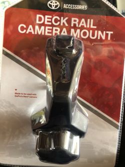 Toyota Deck rail camera mount